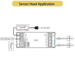 Laser-Bewegungssensor EL-C 5 V für Treppen-Controller