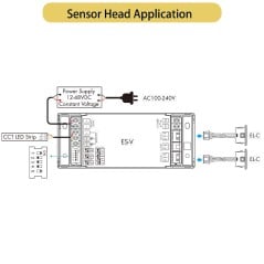 Laser Bewegingssensor EL-C 5V voor Trapcontroller
