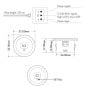 5V DC Laser Motion Sensor for Staircase Lighting Controller