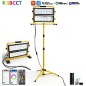 Tuya 200W LED-schijnwerper met dubbele kop, RGBCCT-technologie en slimme wifi- en Bluetooth-functionaliteit