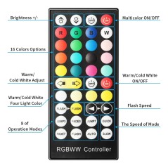 Smart RGBCW Dual-Head LED Floodlight 200W Tuya WiFi IP66