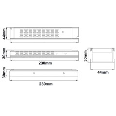 Driver LED Smart 24V 240W Matter Thread | DIM CCT RGBCW