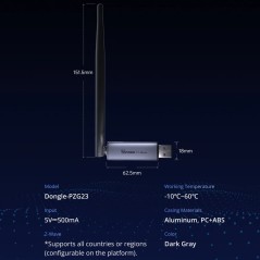 Sonoff Dongle Plus PZG23 USB Z-Wave 800 para Home Assistant