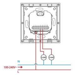 Sonoff Orb-ZBW2L Interrupteur Zigbee Intelligent Double Sans Neutre