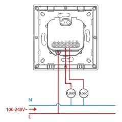 Sonoff Orb-ZBW2L Zigbee Double Smart Switch Without Neutral
