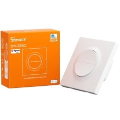 Interrupteur mural intelligent Zigbee Sonoff Orb-ZBW2 MINI-ZB2GS à double interrupteur