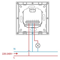 Sonoff Orb-DIM MINI-DIM-E Matter WLAN | Intelligenter Wandschalter-Dimmer