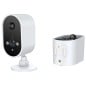 Tuya Telecamera 2MP 1080P con Batteria, PIR e Visione Notturna