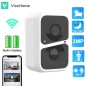 VicoHome Telecamera Smart WiFi a Batteria 3MP con PIR e Audio 2 Vie