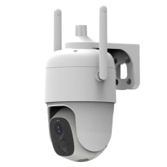 Cámara motorizada inteligente VicoHome de 3 MP con WiFi y panel solar.
