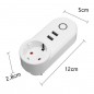 Prise intelligente Tuya Smart WiFi 16A Prise intelligente Tuya Smart WiFi 16A