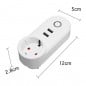 Tuya Smart WiFi Smart Steckdose 16A