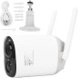 Caméra de surveillance intelligente WiFi VicoHome 3MP, étanche IP66, alimentée par batterie et panneau solaire