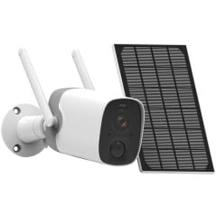 VicoHome Telecamera WiFi 3MP IP66 Fissa con Pannello Solare