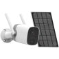 VicoHome Telecamera Smart WiFi 3MP Bullet IP66 a Batteria con Pannello Solare