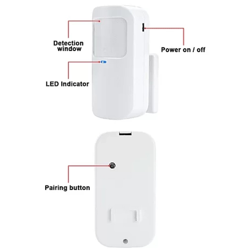Pir Inernal 433MHz Battery-Powered PIR Motion Sensor for G30 and H502 Alarm Systems