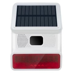 Tuya Sirena Solare Wireless RF433 MHz per allarme