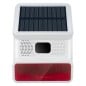Tuya draadloze zonne-sirene RF433 MHz met LED-flitser en PIR-sensor