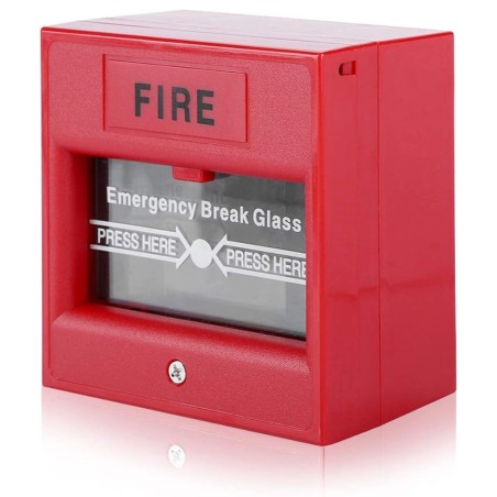 Tuya brandblusknop met draadglas voor alarmsystemen