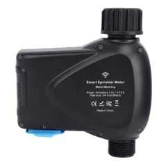 Programmateur d’arrosage intelligent WiFi Tuya avec compteur d’eau