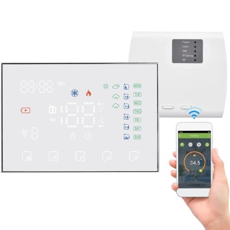 Beca WiFi Batteriethermostat BHT-8000 Elektro-Warmwasserbereitung