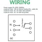 Termostato WiFi Beca a Batteria BHT-8000RF-GCW Termostato WiFi Beca a Batteria BHT-8000RF-GCW