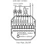 Termostato Inteligente ZigBee Fan Coil BAC-003ELZB Beca Termostato Inteligente ZigBee Fan Coil BAC-003ELZB Beca
