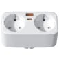 Tuya 16A Smart WiFi Doppelsteckdose mit USB Typ-C und 25W GaN Schnellladefunktion