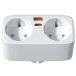 Tuya 16A Smart WiFi dubbel stopcontact met USB Type-C en 25W GaN snelladen