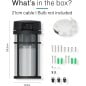 Tuya Smart WiFi 4MP Motorized Lantern Camera for Outdoor