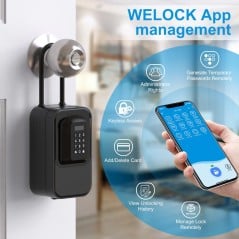 Welock KeyBox Smart Bluetooth-kluis met code en kaart