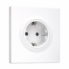 SONOFF Fusion Flush-Mount Schuko Type F Socket – 86×86 mm design
