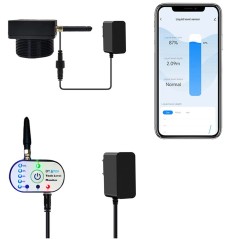 Tuya Intelligenter Tank-Füllstandssensor WiFi LoRa mit Monitor
