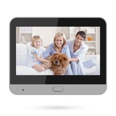Mirilla Digital WiFi Tuya con Pantalla LCD y Cámara