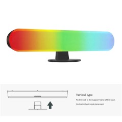 Tuya Smart WiFi en Bluetooth Led-lichtbalken Muzikaal omgevingslicht