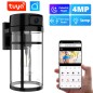 Linterna motorizada Tuya Smart WiFi de 4 MP para exteriores