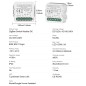 Module de commutation encastrable intelligent Tuya Zigbee, 240 V CA ou 5-48 V CC, avec contact propre