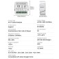 Interruptor inteligente Tuya WiFi y RF433 universal para luces