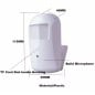 Cámara oculta Wi-Fi inteligente Tuya con sensor PIR para interiores