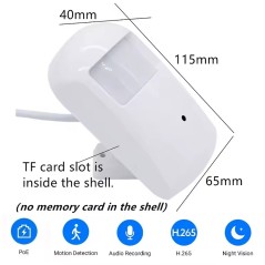 Cámara Oculta PIR WiFi Smart Tuya con Visión Nocturna