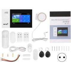 Tuya Kit Pro Sistema di Allarme Video GSM 4G + WiFi con Alexa e Google