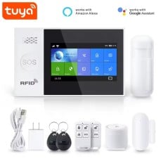 Tuya Kit Pro GSM 4G + WiFi-Videoalarmsystem mit Alexa und Google