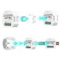 Tuya Mini Interruttore 1 Canale Smart WiFi ed RF433 con Telecomando Tuya Mini Interruttore 1 Canale Smart WiFi ed RF433 con Telecomando