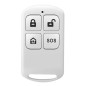 Télécommande sans fil RF433 à 4 boutons pour systèmes d'alarme antivol avec fonction SOS