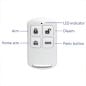 Telecomando RF433 Wireless 4 Tasti per Sistemi di Allarme Antifurto con SOS