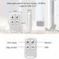RF433 Wireless 4-Button Remote Control for Burglar Alarm Systems with SOS