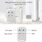 Télécommande sans fil RF433 à 4 boutons pour systèmes d'alarme antivol avec fonction SOS