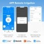 Tuya Programmatore Irrigazione Smart WiFi PRO IP65 con Contalitri Integrato