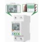 Tuya Smart WiFi-elektriciteitsmeter 1-63A met schakelaar en display