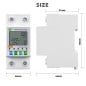 Tuya Smart WiFi Electricity Meter 1-63A with Switch and Display
